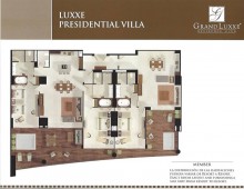 Grand Luxxe Presidential - Floor Plan